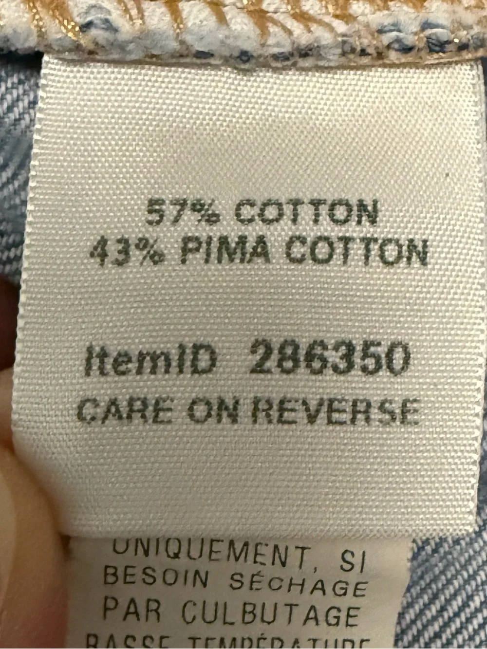 L.L. Bean Light Blue Denim Women's Bermuda Shorts Jorts